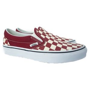 VANS CLASSIC SLIP-ON CHECKERBOARD WOMEN'S SNEAKERS